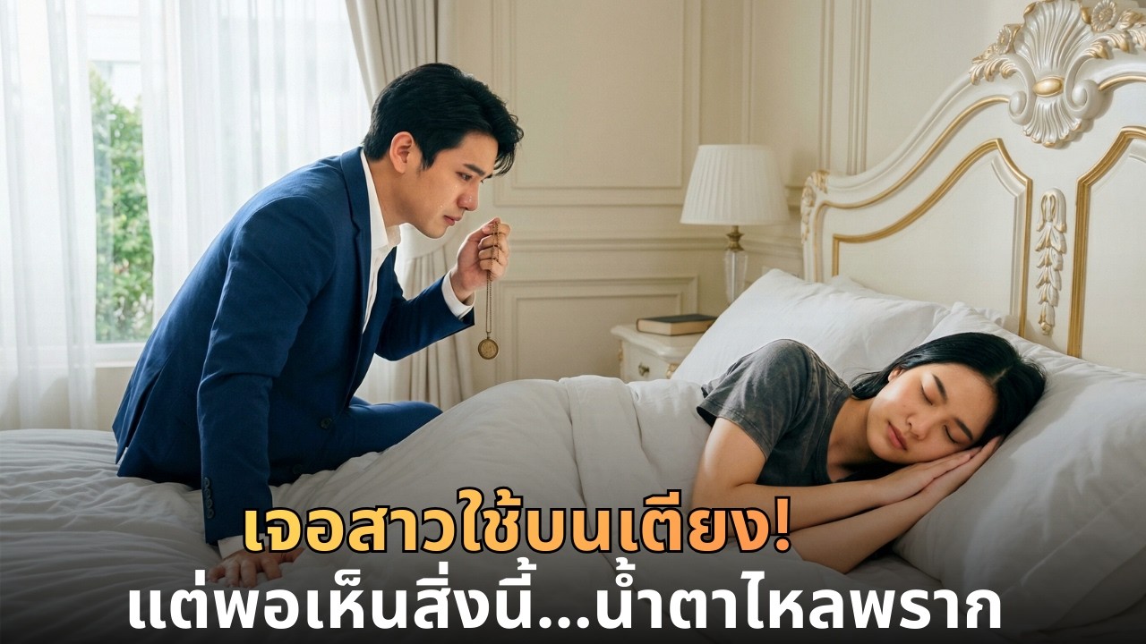 เจอสาวใช้นอนบนเตียง! จะไล่ตะเพิดแต่เห็น 