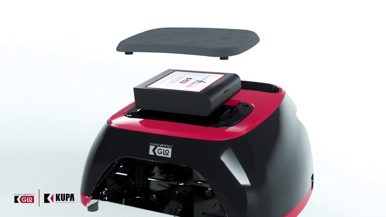 MANIPro Glo Lamp - Black w/ Red Trim – Kupa Inc