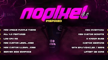 [QB] NoPixel 4.0 Inspired Purple Themed Full Server (QBUS/QBCore)