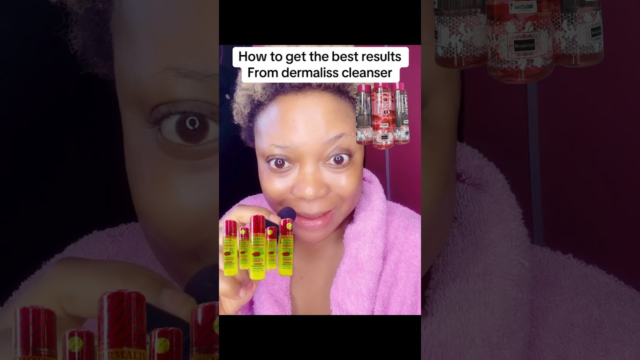 HOW TO GET THE BEST RESULT FROM DERMALISS CLEANSER