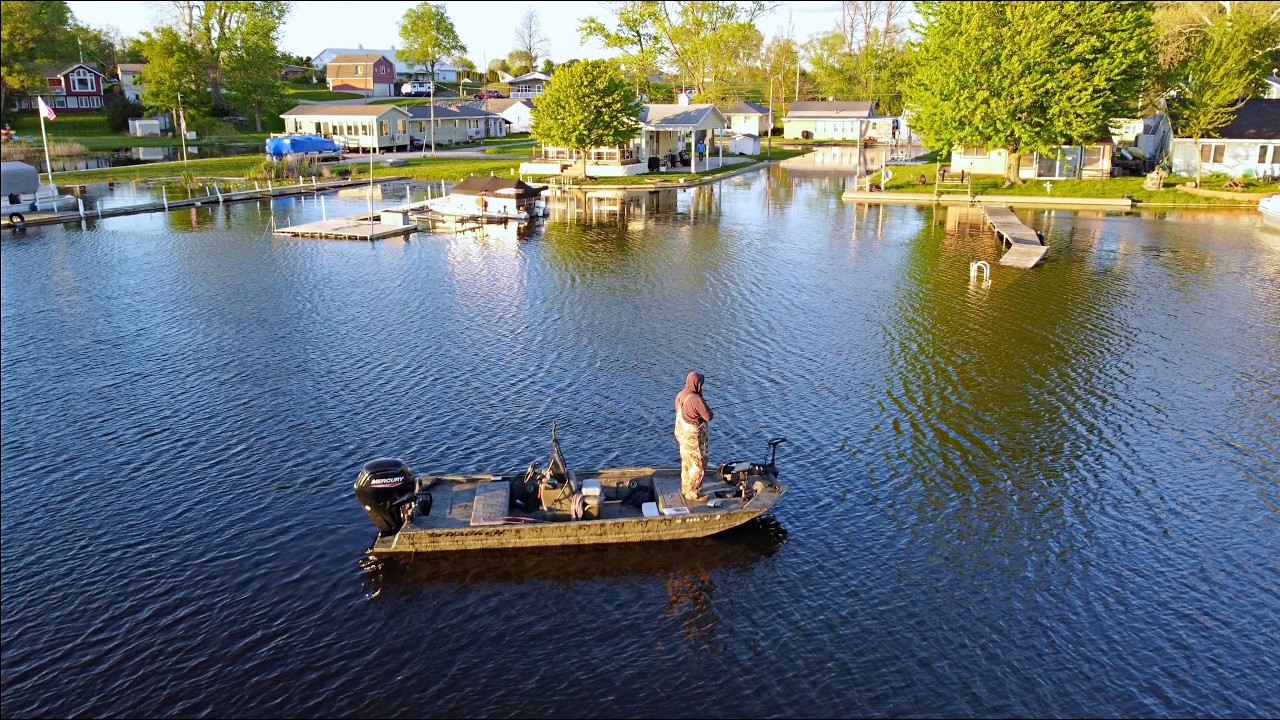 Springtime Bass Fishing in the New Boat!