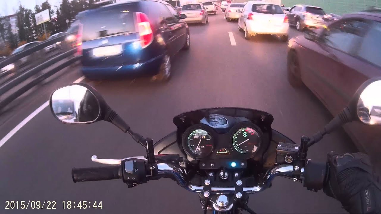 Из БЦ Румянцево в Москву в час пик - YouTube