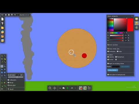 How To Make A Solar System in Algodoo