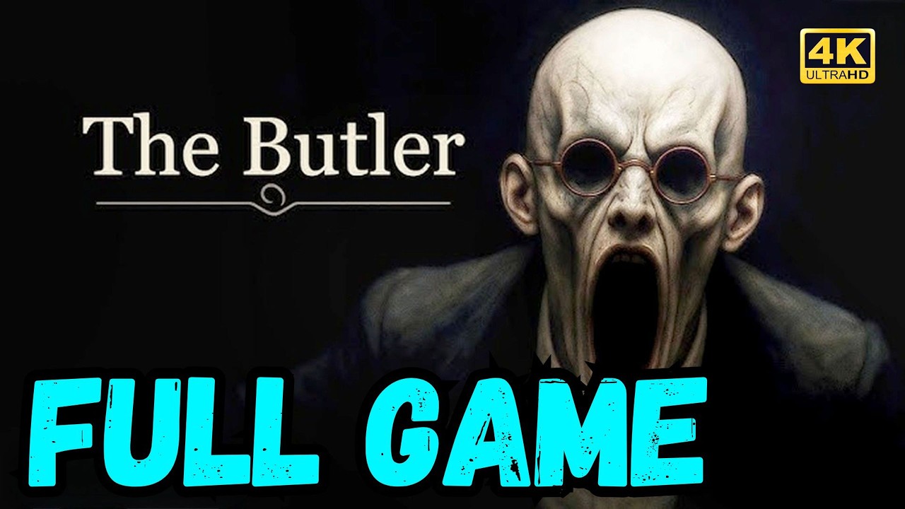 The Butler | Complete Walkthrough 😱 4K 60FPS #thebutler #horrorgame ...