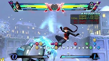 UMVC3: Viper - Advanced Mechanics - Incoming Pressure Set-Ups (Block/Pushblock Sequences) III
