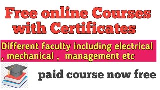 Free online Udemy courses with certificates | Free online Electrical  courses with certificates