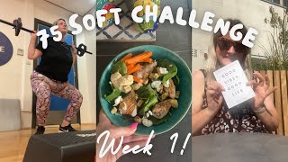 My First Week of The 75 Soft Challenge! | Come with me as I work out EVERYDAY for 75 days!!
