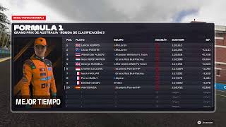 F1 25 GP de Australia 2026 SF-25 FP & Qualy