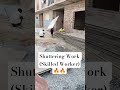 Shuttering work by skilled Worker #construction #heavycivil