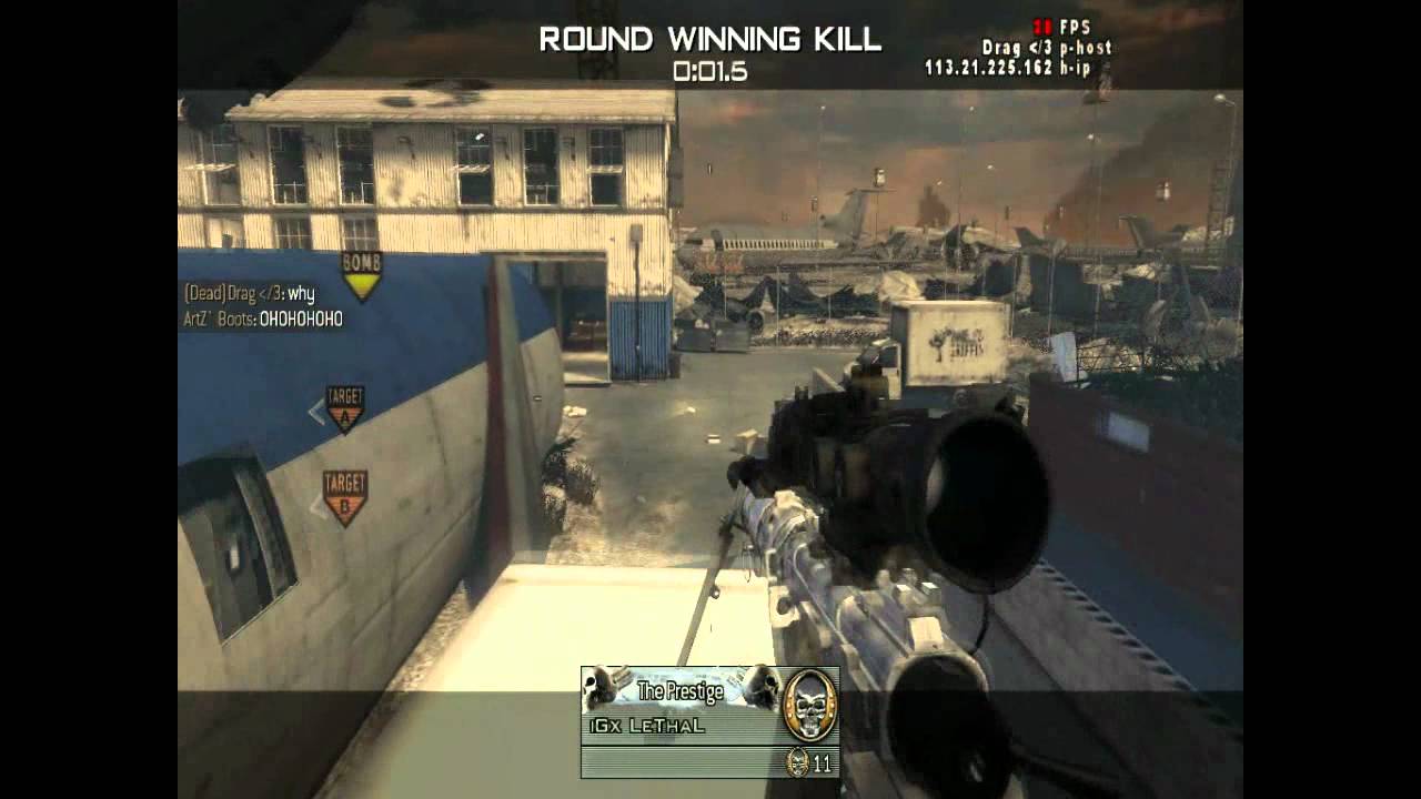 My first trickshot on MW2 [RE-UPLOAD]