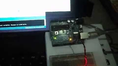 Control Arduino LED from Serial Port