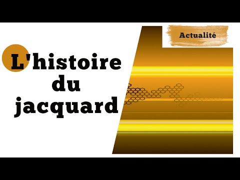 Vídeo: Com Teixir El Jacquard