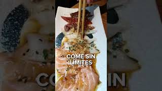 Comida ilimitada en buffet asiático de Madrid. #comidamadrid #sushimadrid