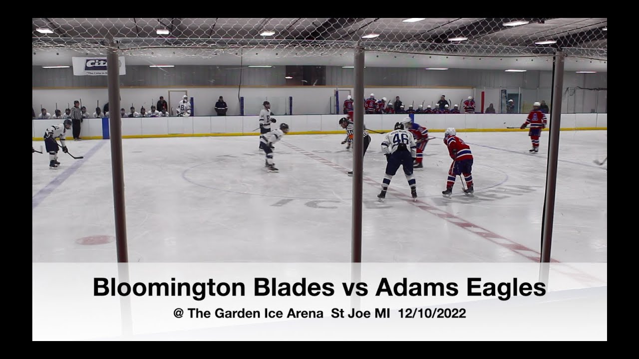 Bloomington Blades vs Adams Eagles 12/10/2022 26 YouTube