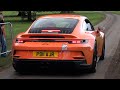 Supercars and Modified Cars Leaving a Car Show in Style (Sports Cars in the Park @ Newby Hall)!!!