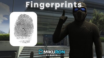 Fingerprint (Fivem Script) [ESX, ox_core]