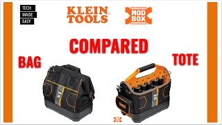 MODBOX Tool Bag Comparison Klein ModBox Tool Bag ModBox Tool Tote