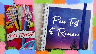 Pentel Mattehop ~ Pen Test and Review