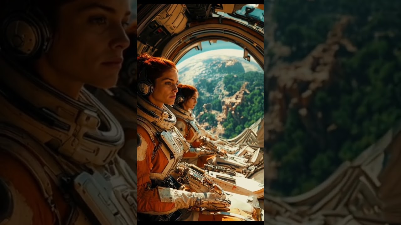 "Future of Space Exploration: AI-Generated Vision of Space Stations"✨ 🚀 