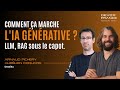 Comment ça marche l'IA Générative ? LLM, RAG sous le capot.