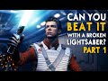 Can you beat jedi fallen order with a broken lightsaber  part 1