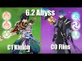 Kinich Burning and Flins Lunar-Charged | 6.2 Abyss (Genshin)
