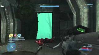 Halo 3 Epic no scope ricochet triple kill collateral !