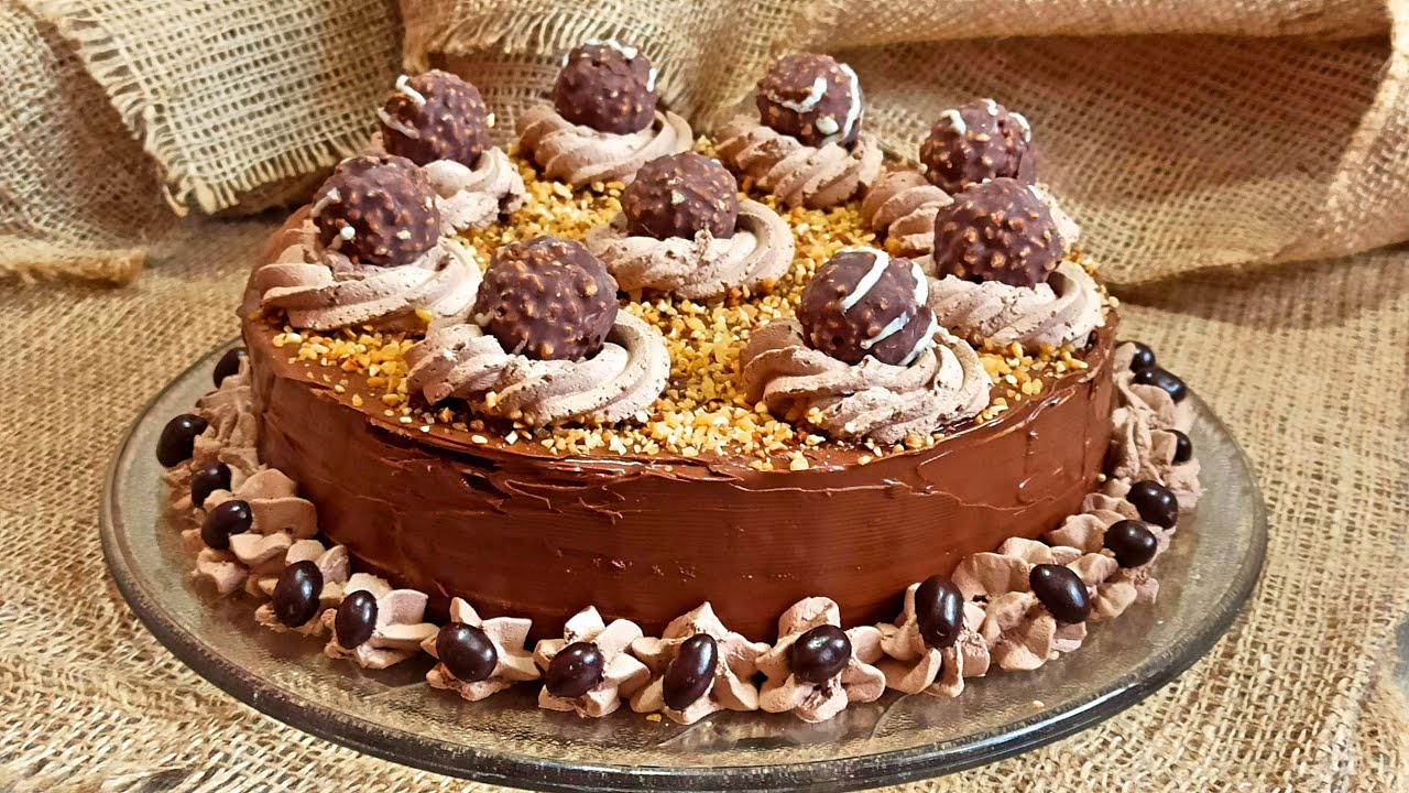 🎂Prepara tu también la tarta mas fácil del mundo😍 | Tarta de obleas con chocolate | El Dulce Paladar