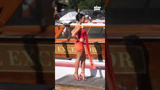 Georgina Rodriguez Sbarca Al Lido Per Prendere Parte Al Festival Di Venezia