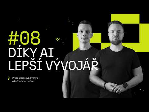 „90 % kódu, který napíšu, je vygenerovaný AI.“ - #08 | Díky AI lepší vývojář