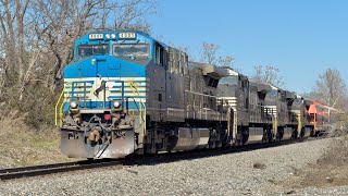 2026-2-6, Norfolk Southern Train 191 With NS 4001 Leading