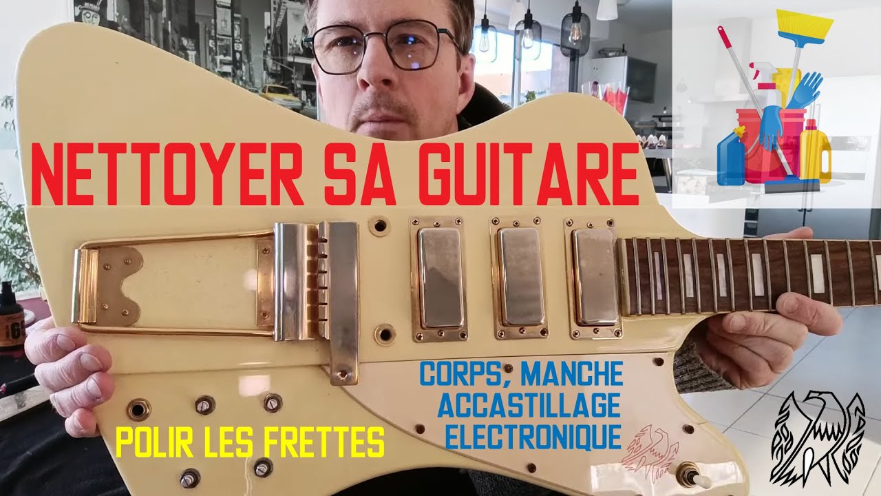 Nettoyant Et Polissage Pour Guitare 60 Ml - Nettoie, Polit Et Protège Le Corps Et Les Pièces Métalliques