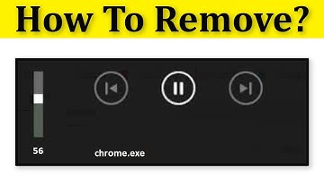 How To Remove Chrome.exe Volume Overlay In Windows 10/8/7 || Fix Chrome.exe Volume Widget