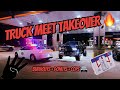 I’m back… and I went to a CRAZY ￼Truck Meet! Burnouts + Donuts + More! ￼
