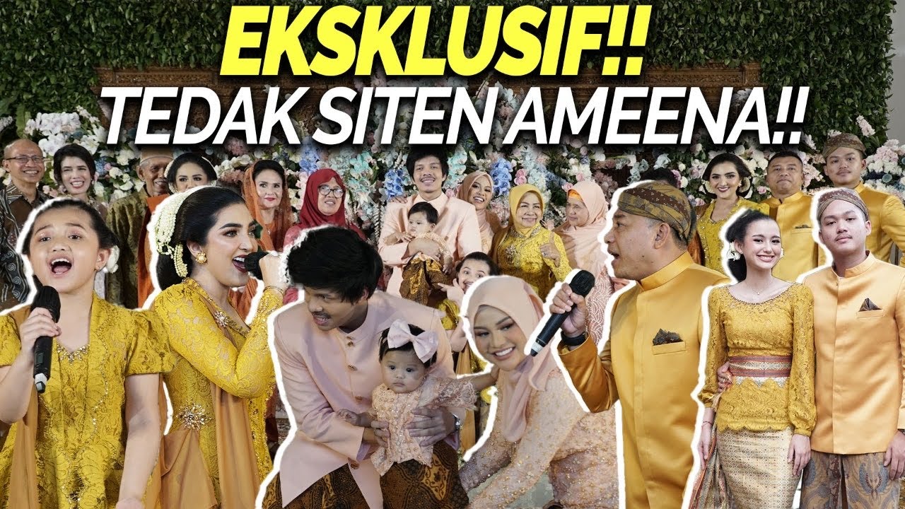 KEBAHAGIAAN ANANG ASHANTY TAK TERBENDUNG SAKSIKAN PROSES TEDAK SITEN AMEENA!!