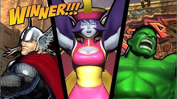 Ultimate Marvel vs Capcom 3 arcade.Hulk-Thor -Hsien Ko.