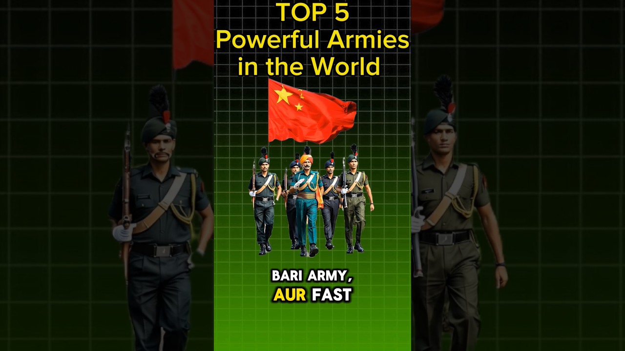 Top 5 Powerful Army in the world 