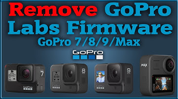 HOW TO REMOVE GO PRO LABS FIRMWARE - From your GoPro Camera