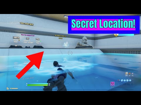 How To Go Into The Secret Location In The Bhe 1v1 Build Fights Map Fortnite Creative Youtube
