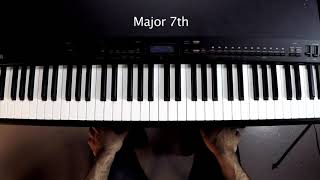 Basic Intervals: 7ths, Minor and Major -- Music Theory 101