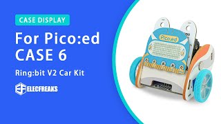 ELECFREAKS 丨 Ring:bit V2 Car Kit For Pico:ed Case 6