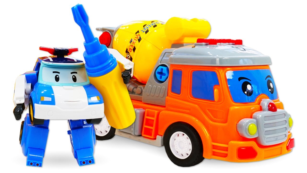 Toy cars and trucks videos Tow trucks & construction vehicles for