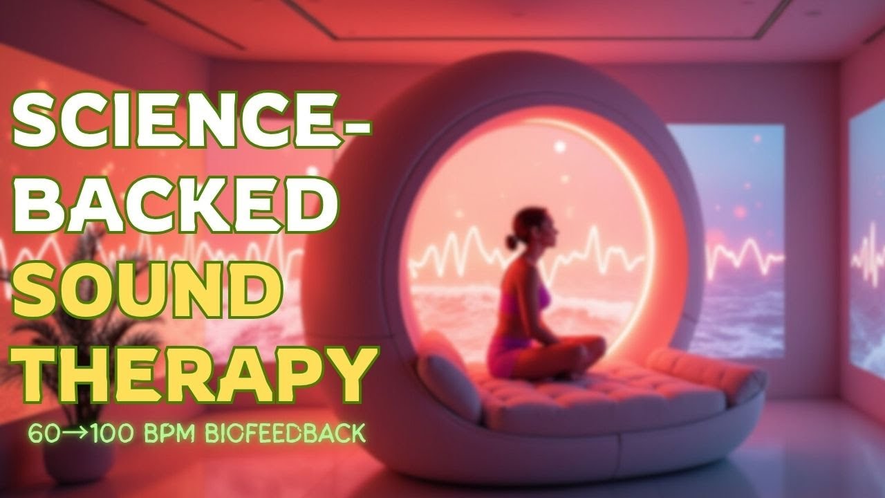 Your heartbeat controls the music ❤️ This 432Hz track trains coherence (backed by neuroscience)