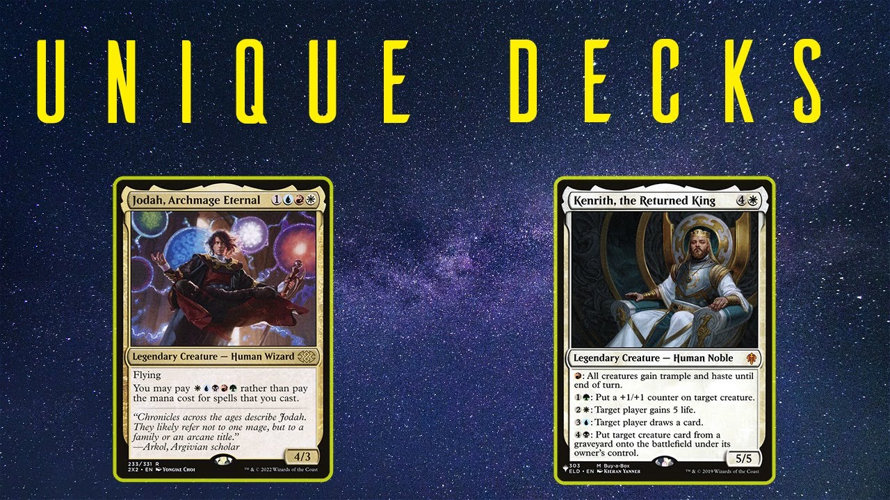 Unique Commander Deck Ideas YouTube