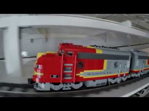 Video till Nytt klipp med Daniels imponerande Lego-tågbana