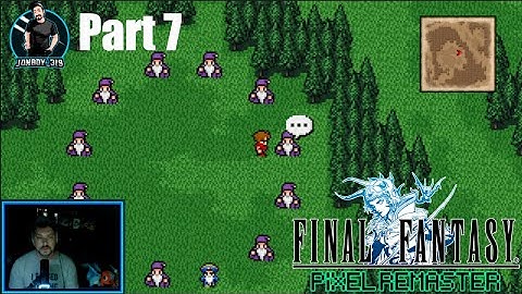 FF1 Ep 7 – Crescent Lake Revealed! The Fire Crystal Quest Begins (Pixel Remaster)