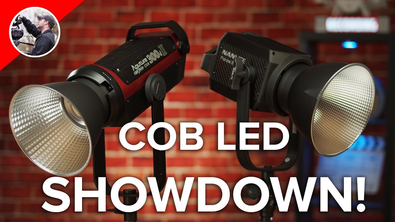 NanLite Forza 300 vs Aputure 300d Mk II - The Ultimate Head to Head COB