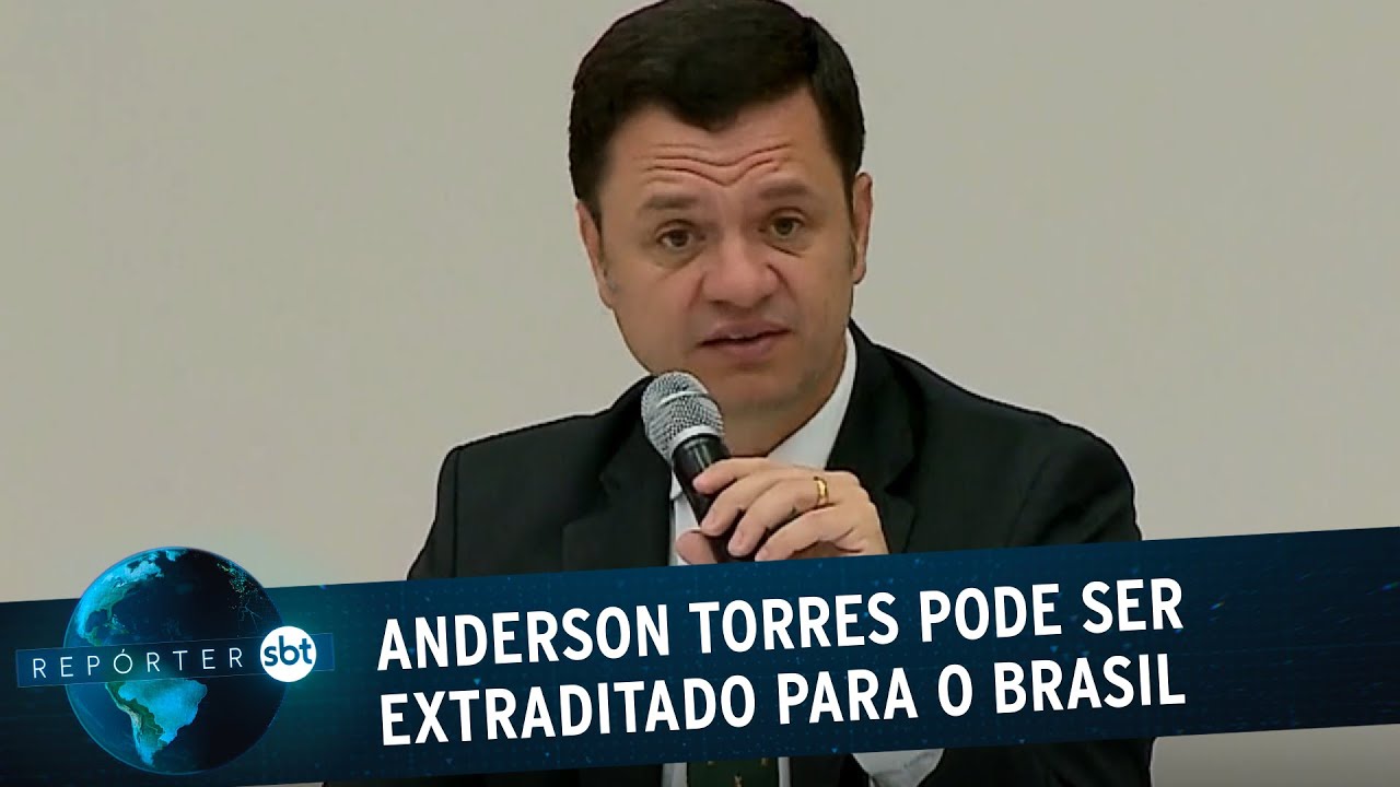 Anderson Torres pode ser extraditado para o Brasil caso não se apresente | Repórter SBT (13/01/23)