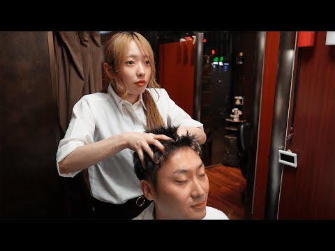 The best experience at Tokyo's luxury hair salon Haircut | Massage | Shampoo | Shaving