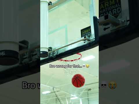 He wildin … 💀 #basketball #fyp #funny